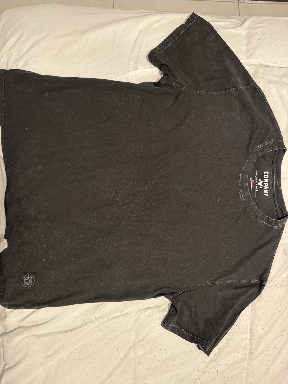 Graphic Crewneck T-Shirt - Black